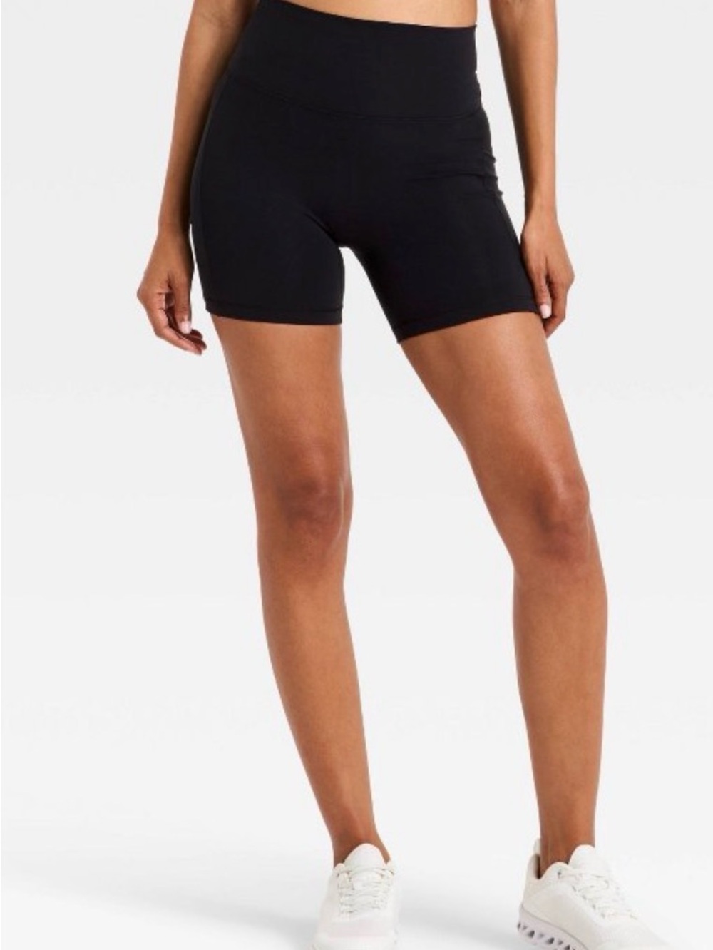Joy Lab Black 5” High-Rise Bike Shorts